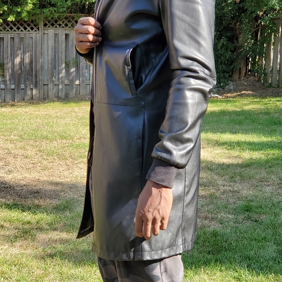 Zara Man faux leather bomber - Picture 11 of 11